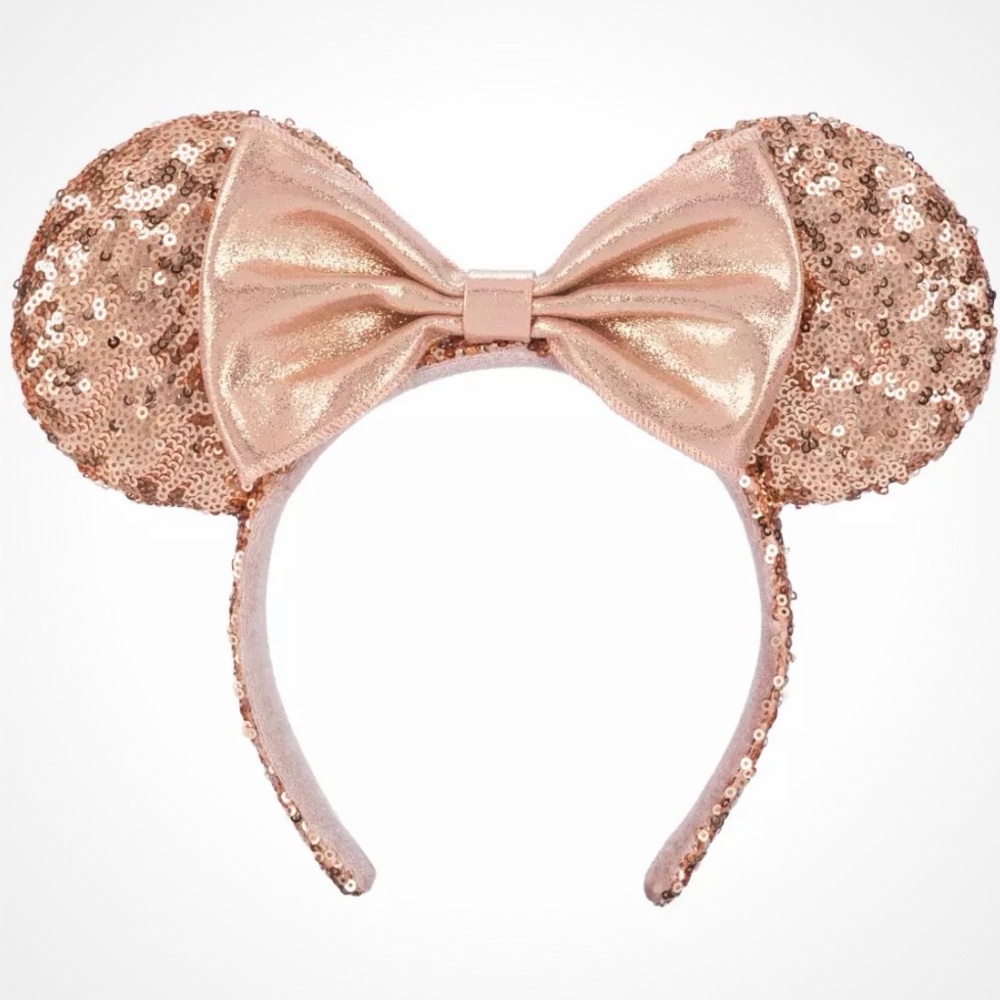 Disney Rose Gold Sequin Headband